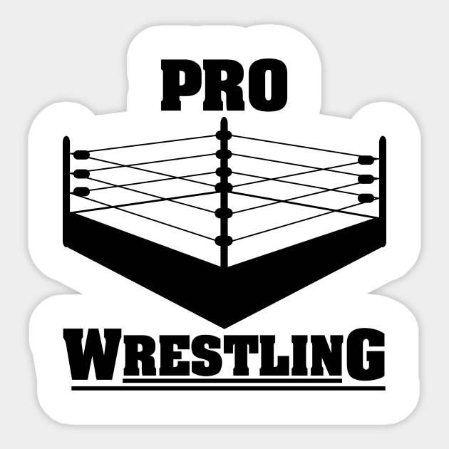 Pro-Wrestling (retro style) Sticker by Dean_Stahl